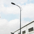 hot sale factory price12m galvanized steel street light pole with base plate